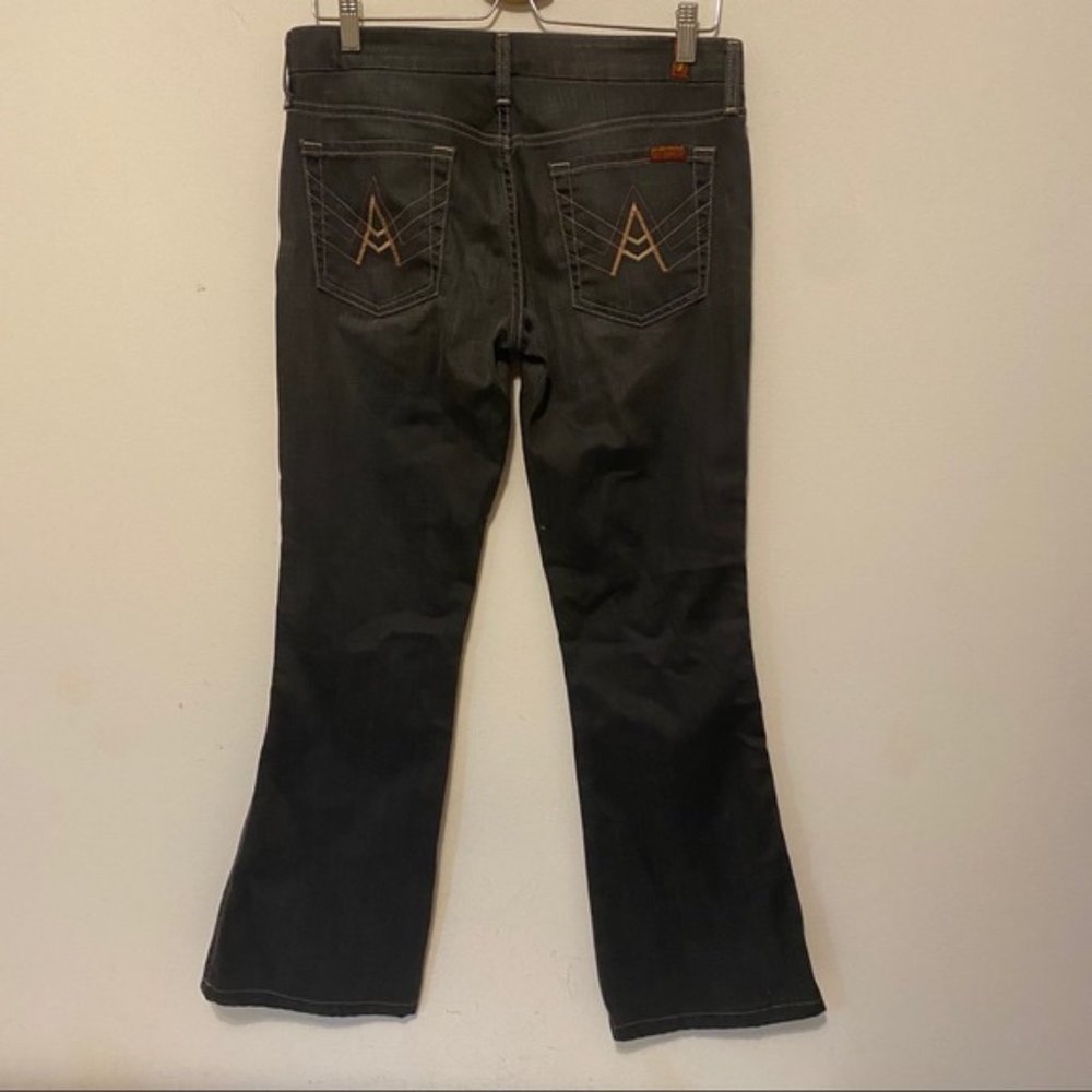 7 For All Mankind The “A” Pocket Mid Rise Flare Jeans size 29